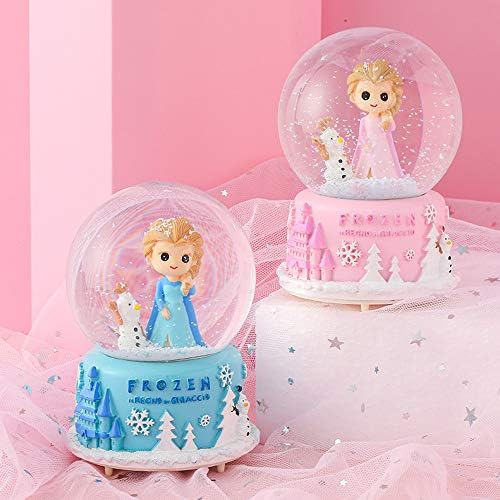 VECU Snow Globe for Kids with Music and Lights