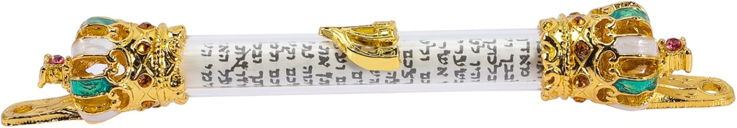 Levemolo Religious Metal Mezuzah for Home Door