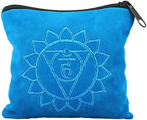 Rockcloud Lapis Lazuli Chakra Stones with Healing Bag