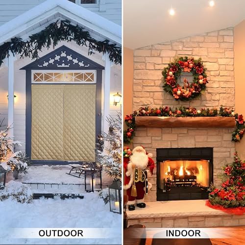 RYB HOME Thermal Insulated Curtain for Winter