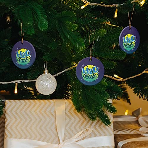 GRAPHICS AND MORE Water Polo Ball Porcelain Christmas Ornament 28 Inches