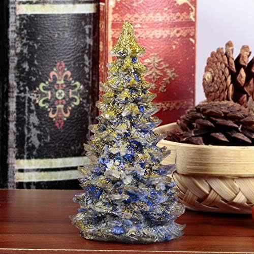 SUNYIK Lapis Lazuli Orgone Crystal Tree Decor