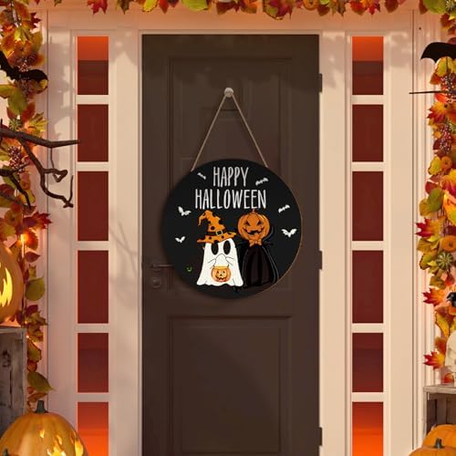 3 Pcs Halloween Wreath Front Door Decorations