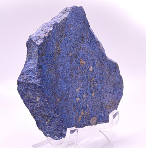 36 Inch Rich Blue Dumortierite with Quartz Inclusions Natural Gemstone Slab - Peru