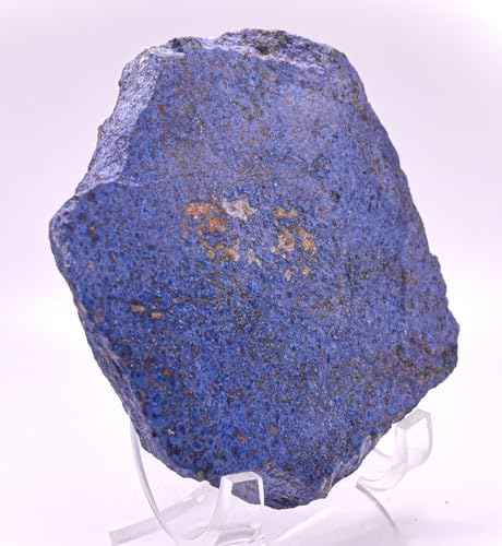 36 Inch Rich Blue Dumortierite with Quartz Inclusions Natural Gemstone Slab - Peru