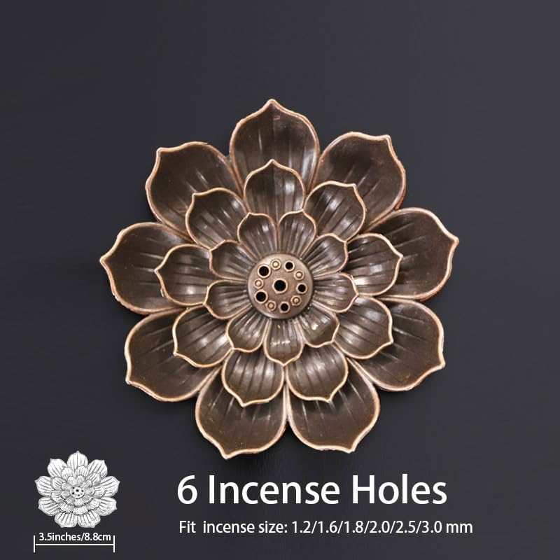 Careyoungs Incense Holder with Detachable Ash Catcher