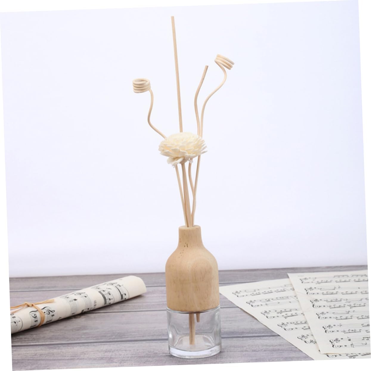 Set of 30 Natural Rattan Diffuser Sticks for Home Fragrance