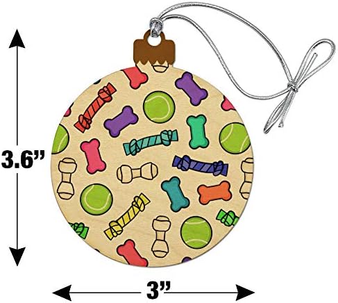Doggie Chew Toy Bone Rope Christmas Ornament