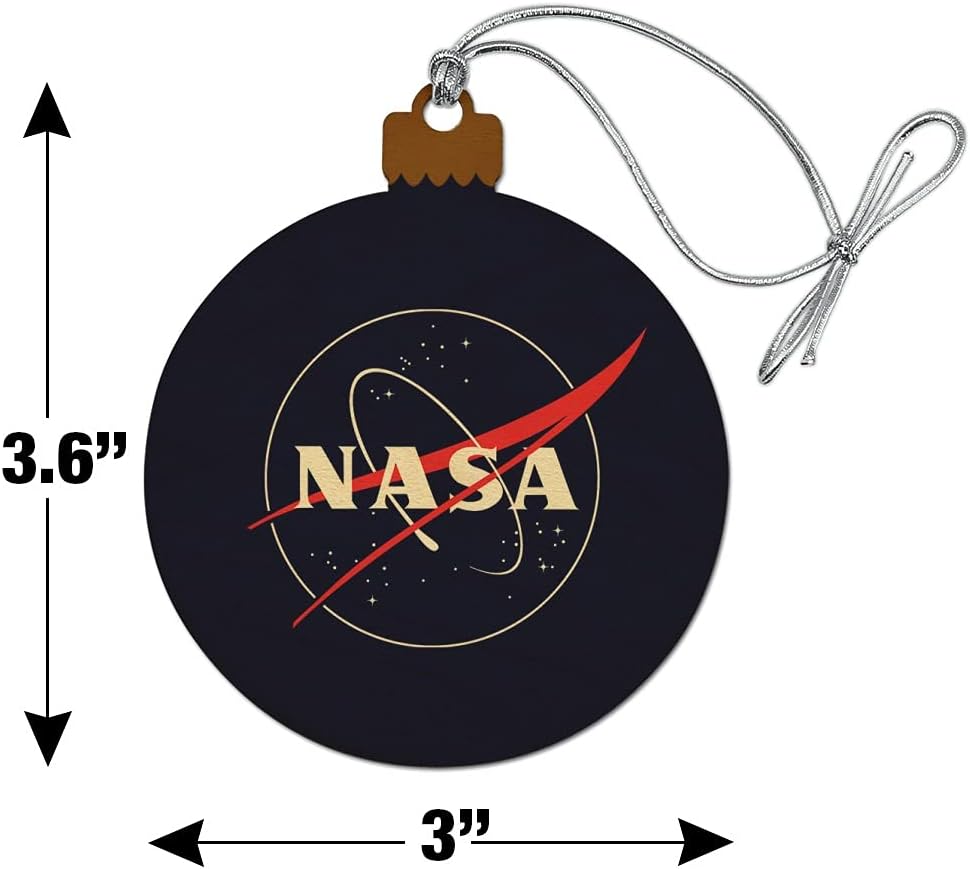 GRAPHICS MORE Classic Meatball Logo Wood Christmas Tree Holiday Ornament