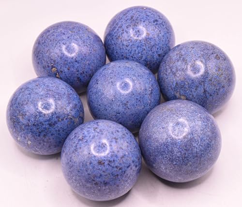 2 Inch Blue Dumortierite Sphere Polished Crystal Decor