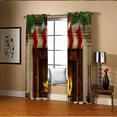 AMDXD Multicolour Blackout Curtains Panels 274x274cm