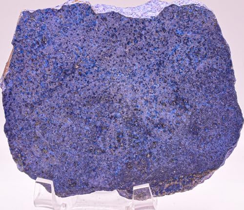 44 Blue Dumortierite Polished Slab - Natural Gemstone Decor Collection
