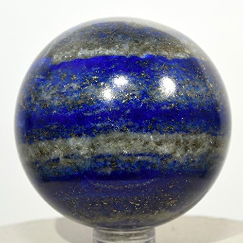 HQRP 21 Inch Lapis Lazuli Sphere with Pyrite Natural Crystal Ball