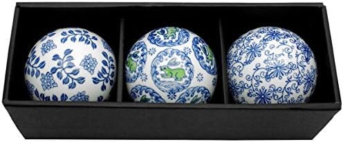 Red Lantern BW-BALL1-BLU Porcelain Sphere Set