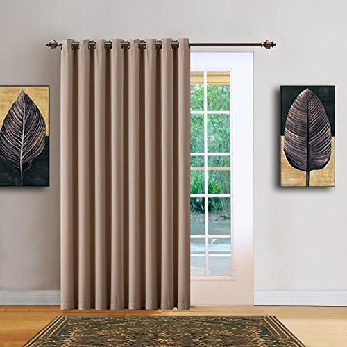 Warm Home Designs 102 X 84 Taupe Blackout Curtains Panel