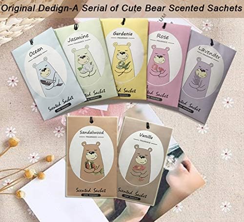 14 Packs Vanilla Scented Sachets Gift Box