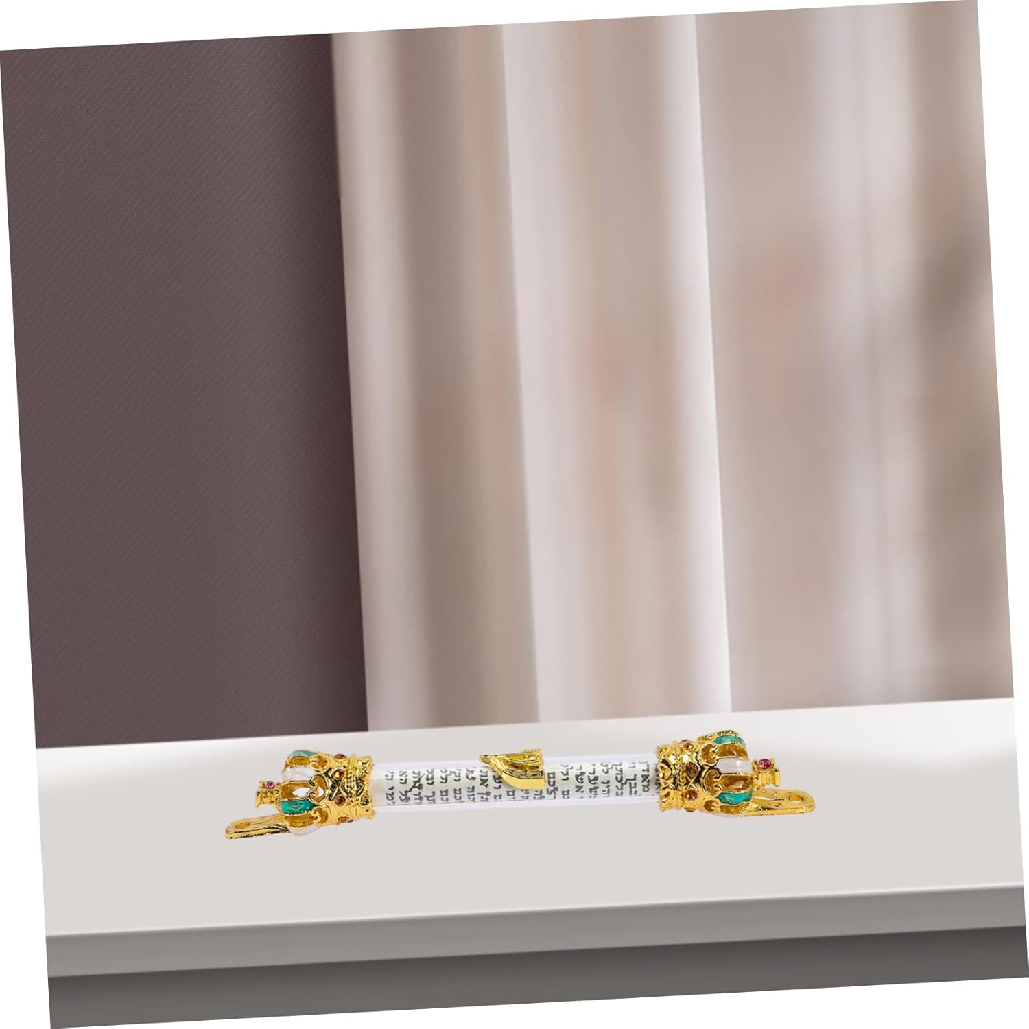 Mobestech Metal Mezuzah Scroll for Jewish Home Dcor