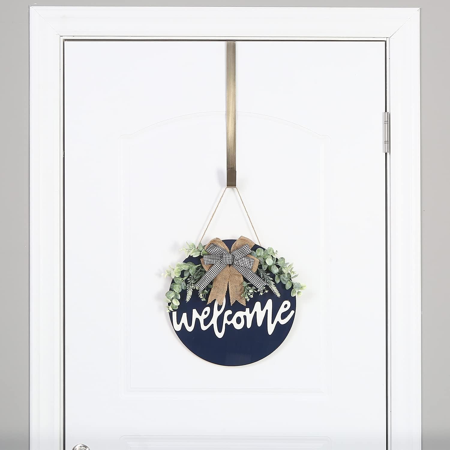 Sattiyrch 12 Inch Bronze Wreath Door Hanger