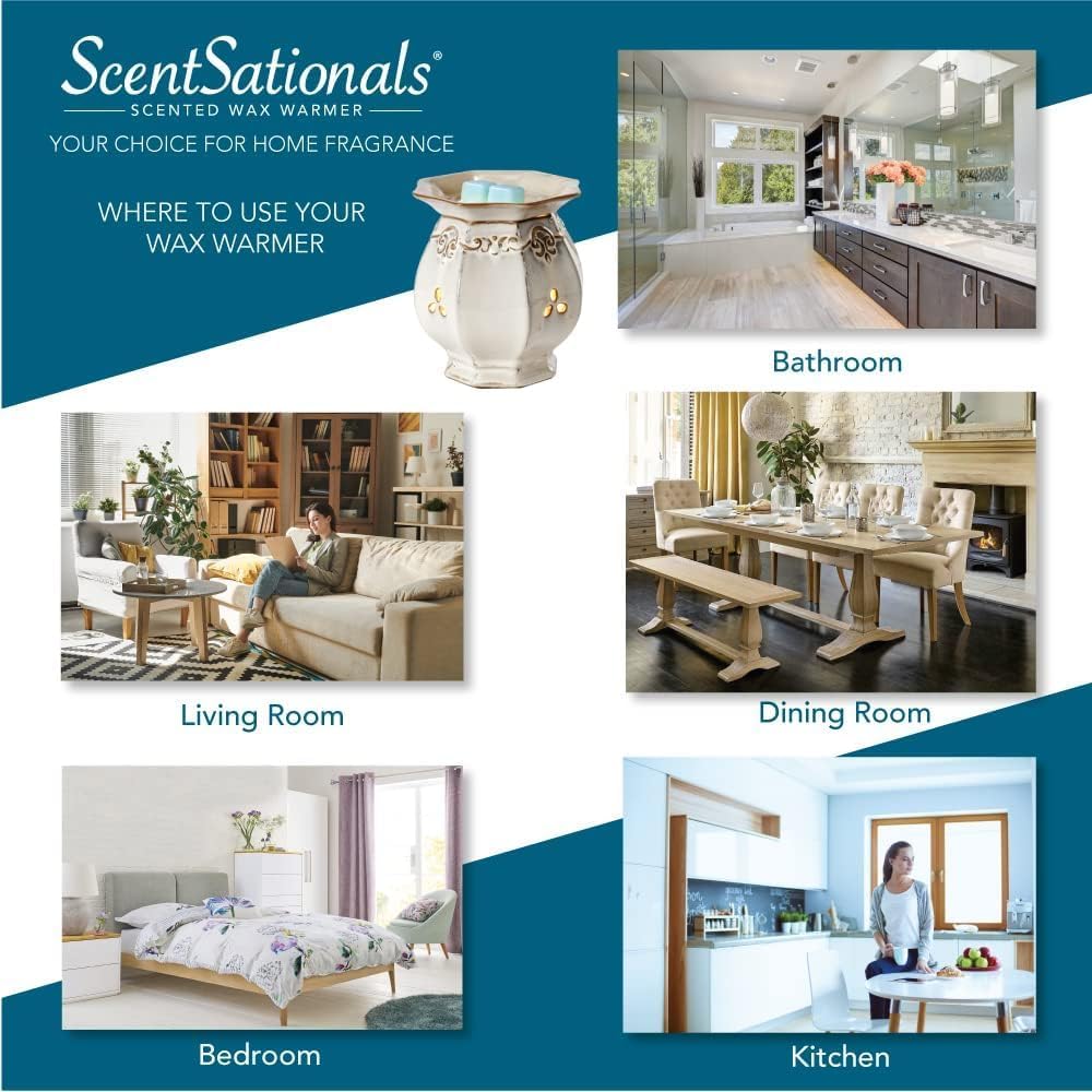 Scentsationals Wax Melts - Perfectly Pine Scented Fragrance - 24 Cubes Pack