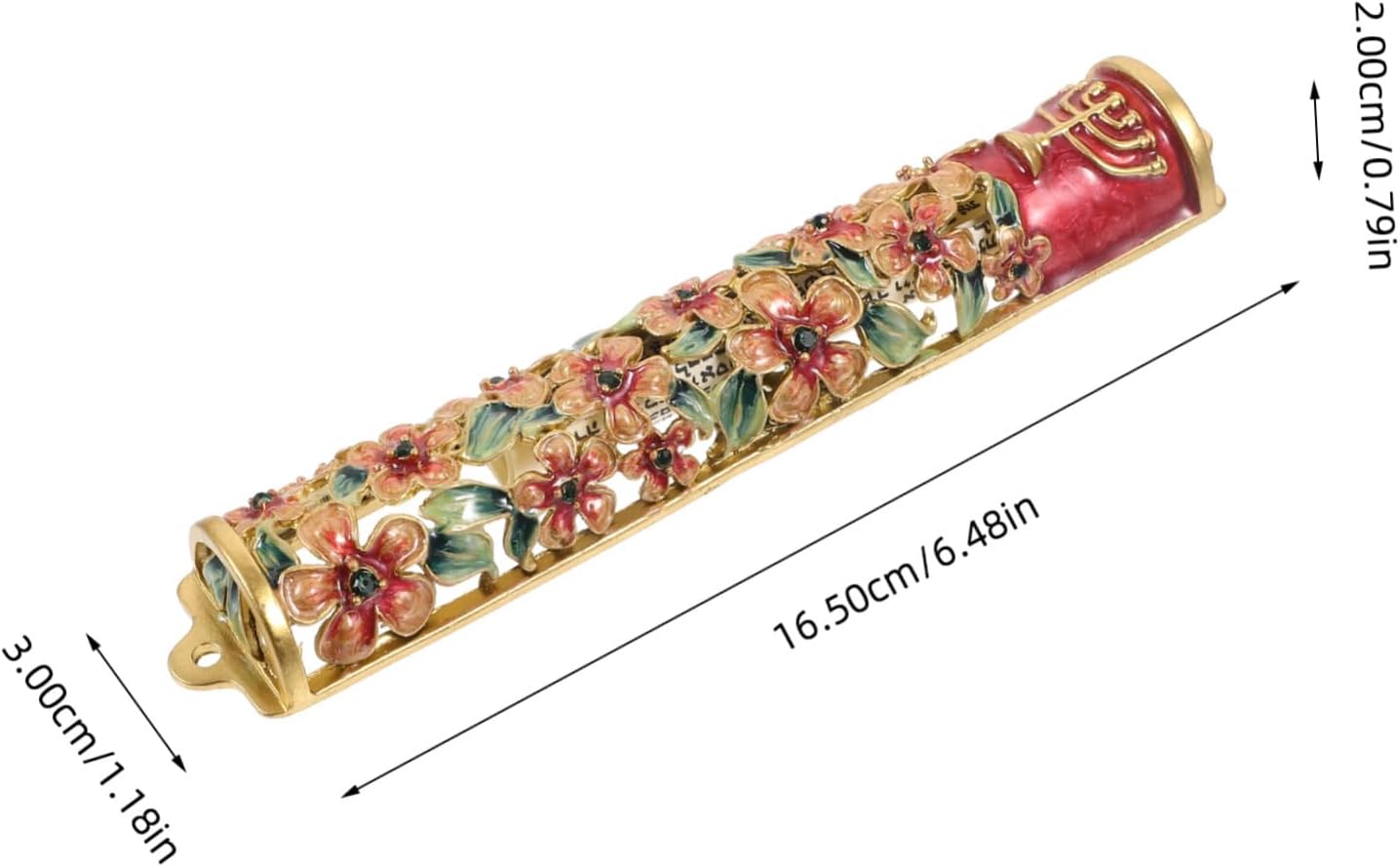Jewish Mezuzah Scroll Decor for Door Blessing