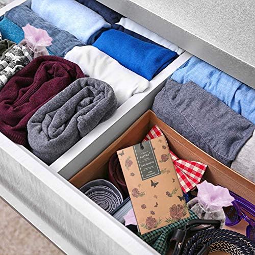 14 Pack Sandalwood Scented Sachets for Closets and Drawers