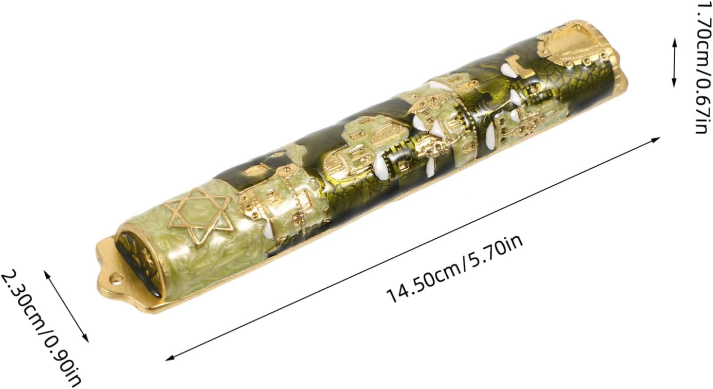 Hanukkah Door Decor Mezuzah Blessing Scroll