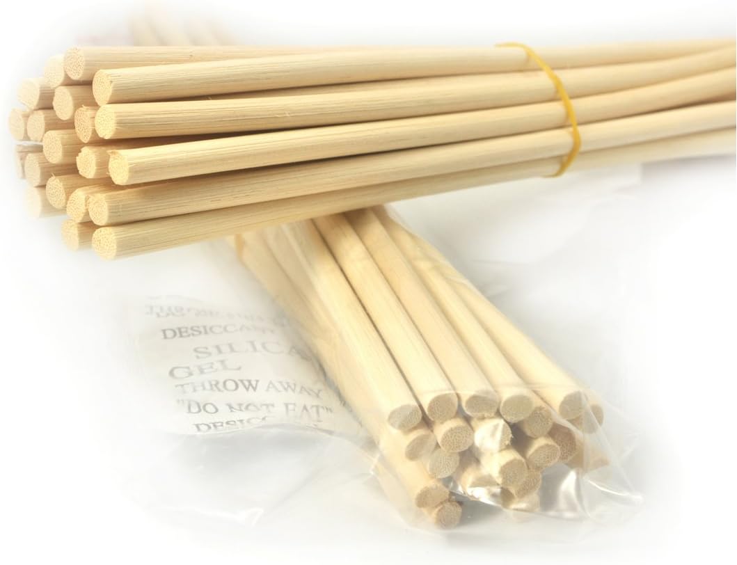 Ougual Rattan Reed Diffuser Sticks 20Pcs Set 87 Inch Natural