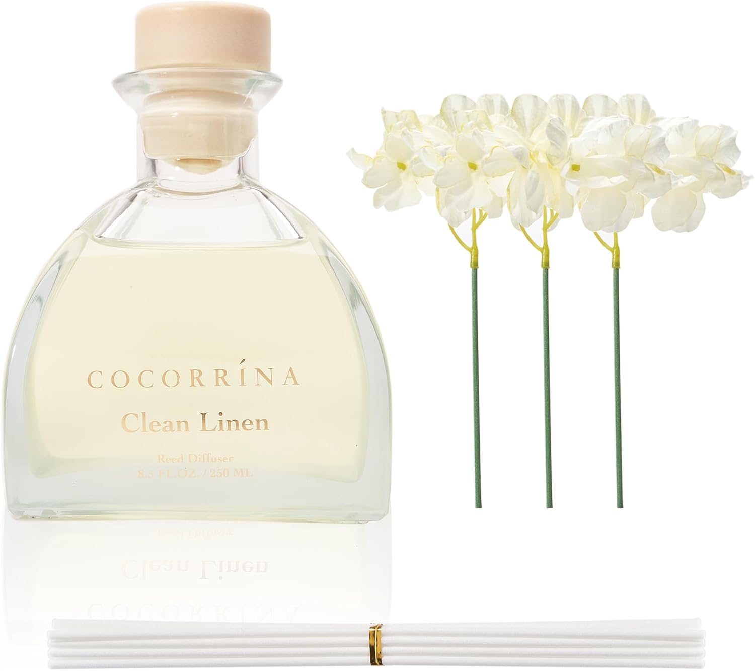 COCORRINA Reed Diffuser 85 Oz Clean Linen Set