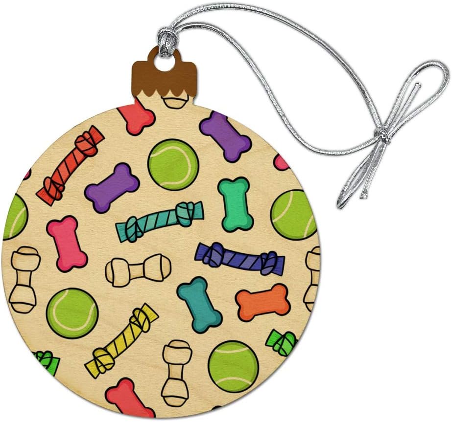 Doggie Chew Toy Bone Rope Christmas Ornament