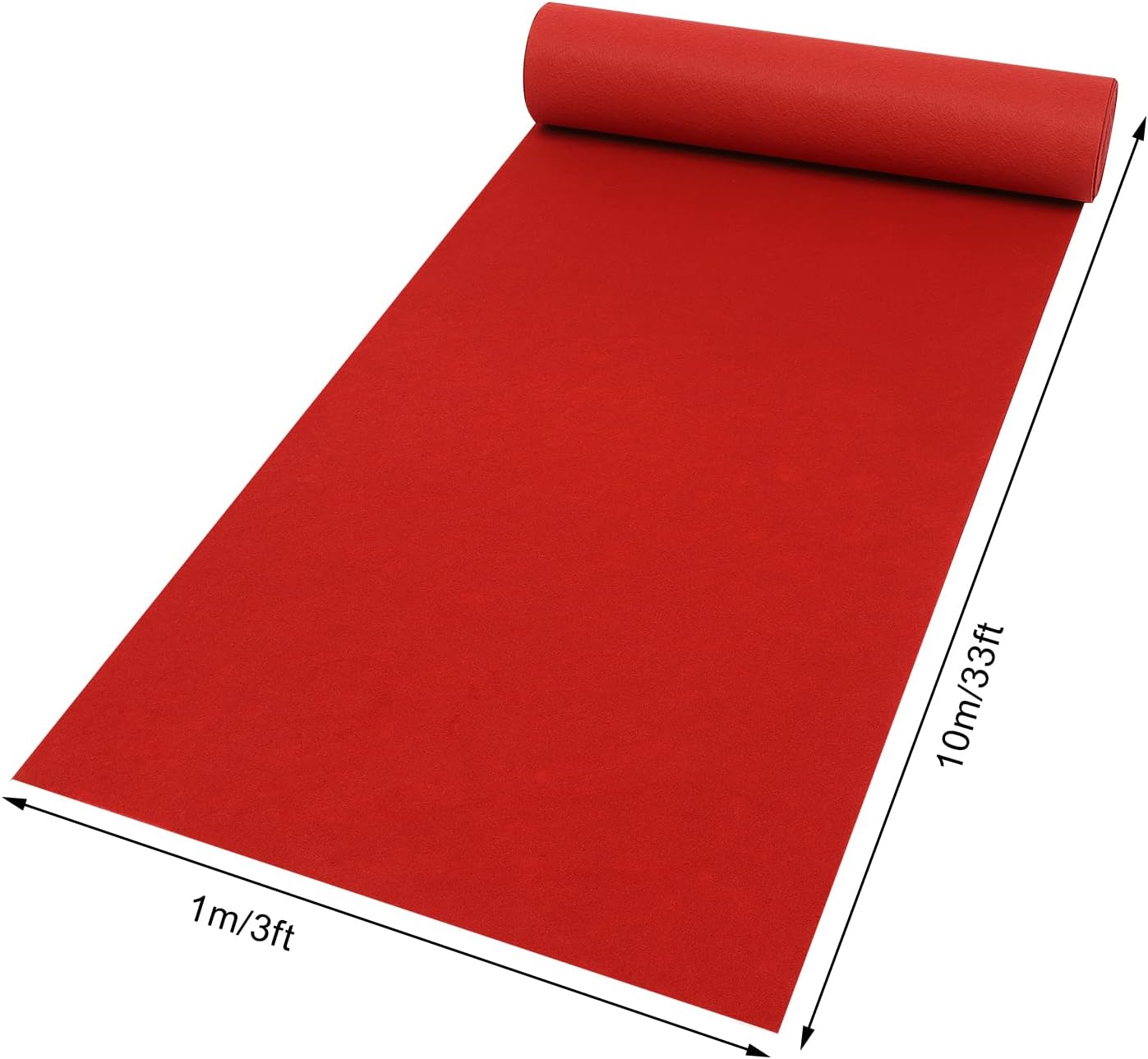 360gsm Thick Red Carpet Runner for Events