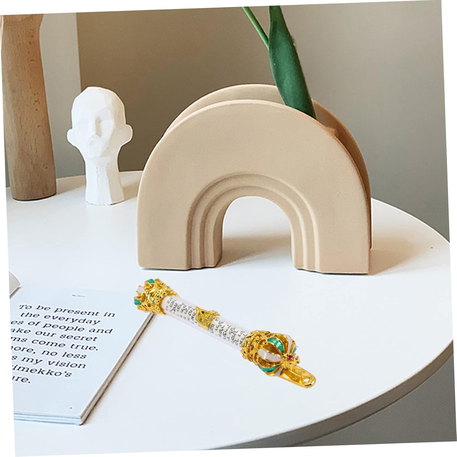 Retro Style Metal Mezuzah Door Sign for Jewish Home Blessing