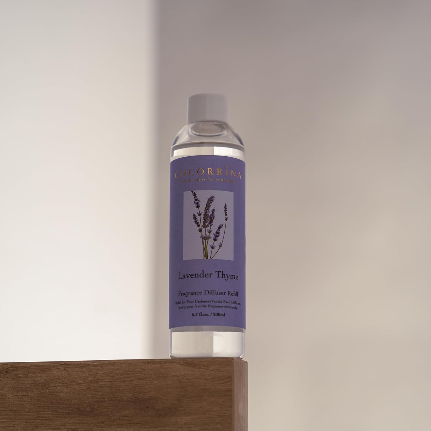 COCORRINA Reed Diffuser Refill - Lavender Thyme 67 oz
