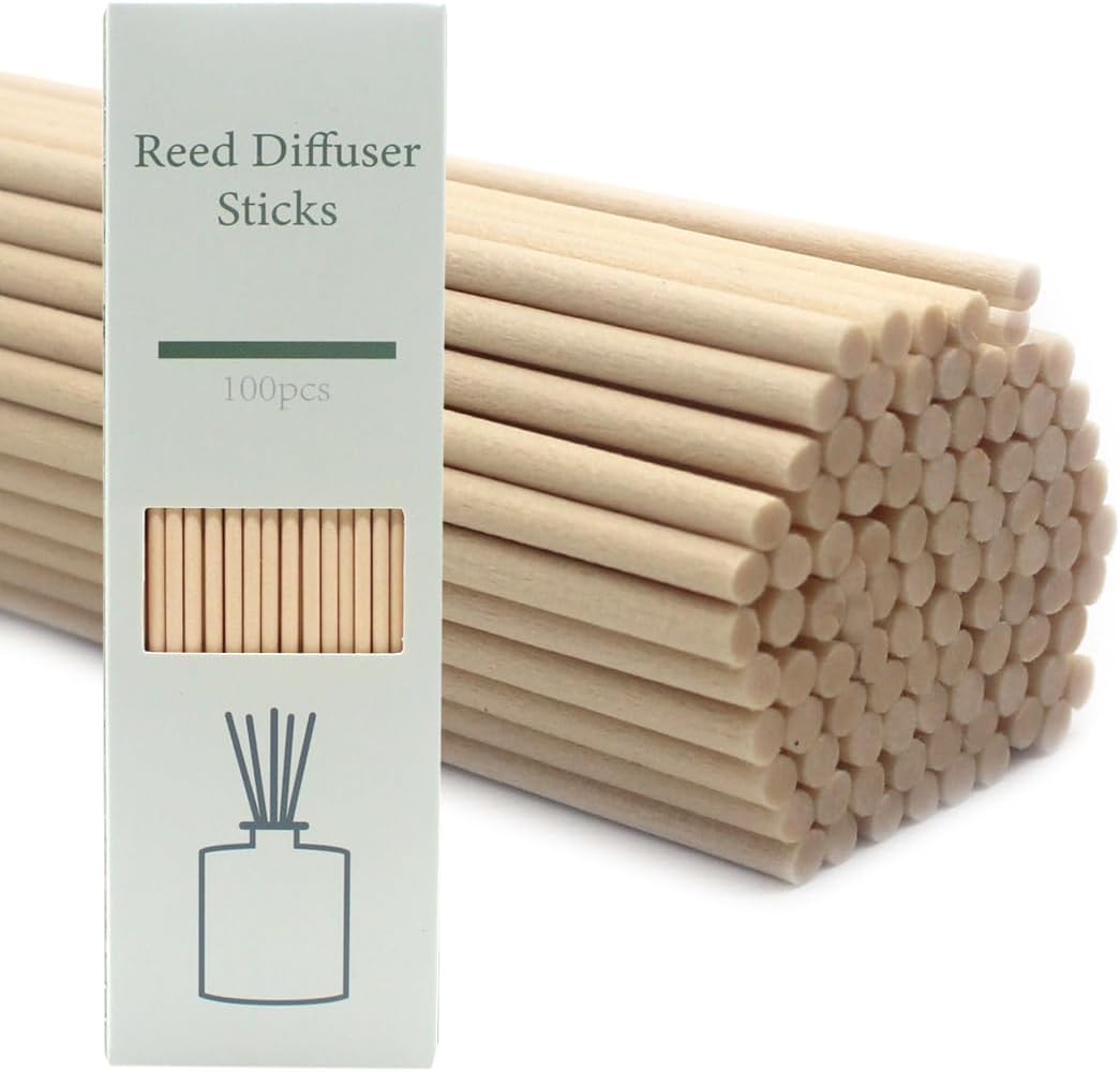100PCS Aromatherapy Reed Diffuser Sticks 3mm 12 Inches
