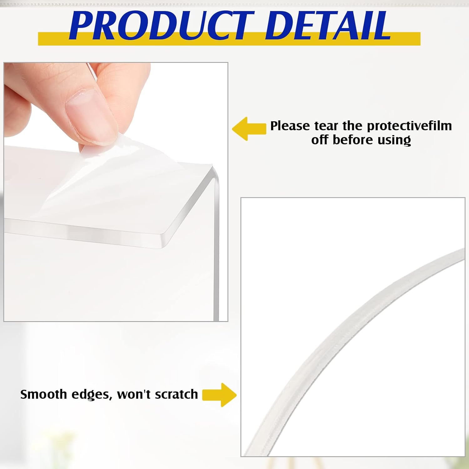Treela 30 Pack Floating Shoe Display Shelf for Closet