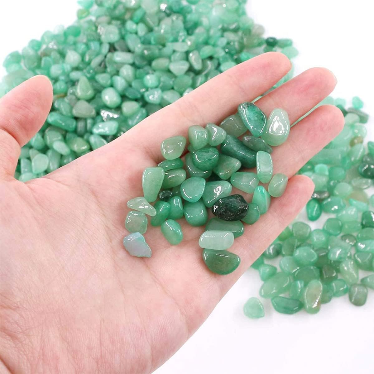 WAYBER Decorative Rock Stones 1 Lb Natural Quartz Gravel