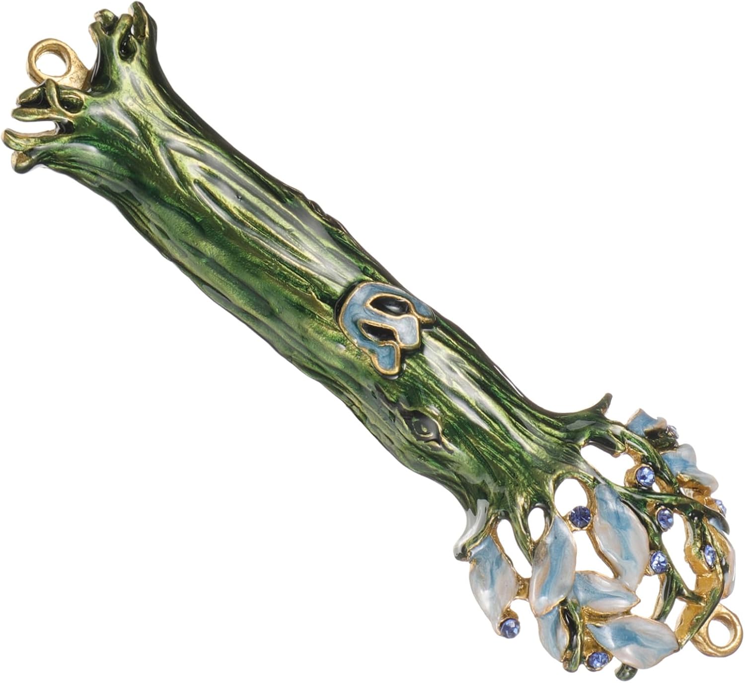 Jewish Mezuzah Decor Metal Plaque Door Accent