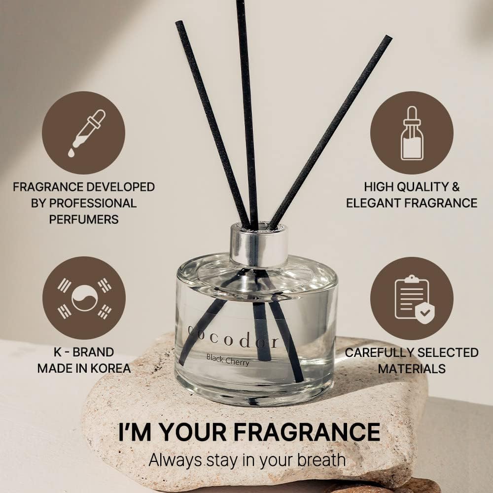 Cocodor White Jasmine Reed Diffuser Set 67oz 1 Pack