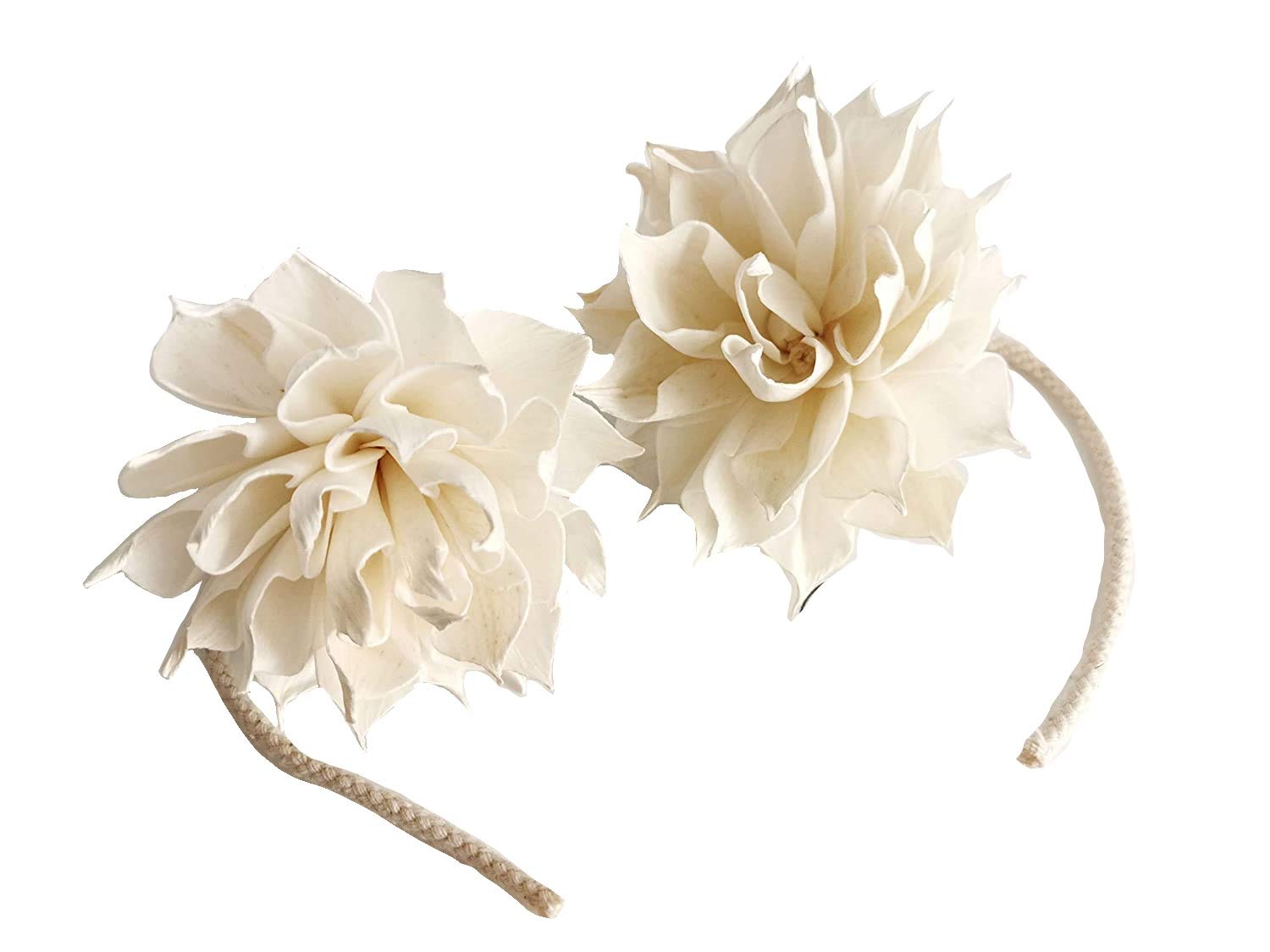 2 Dahlia 3 Inch Sola Flower Rope Diffuser