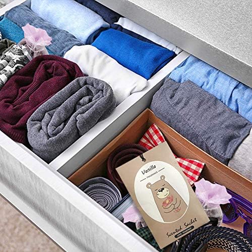 14 Packs Vanilla Scented Sachets Gift Box