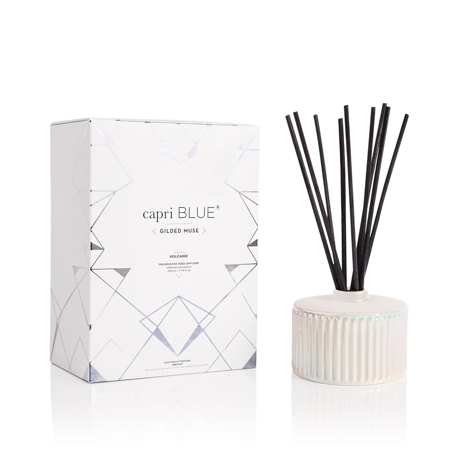Capri Blue Muse Reed Diffuser Set - 78 Fl Oz Volcano Scent