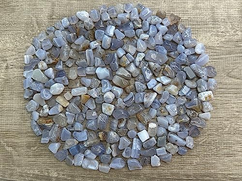 Blue Chalcedony Gemstone Chips for Epoxy and Decor Projects