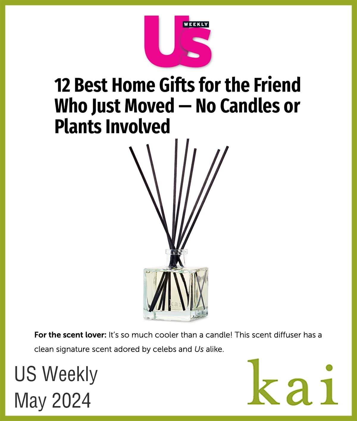 Kai Reed Diffuser Gardenia White Exotics