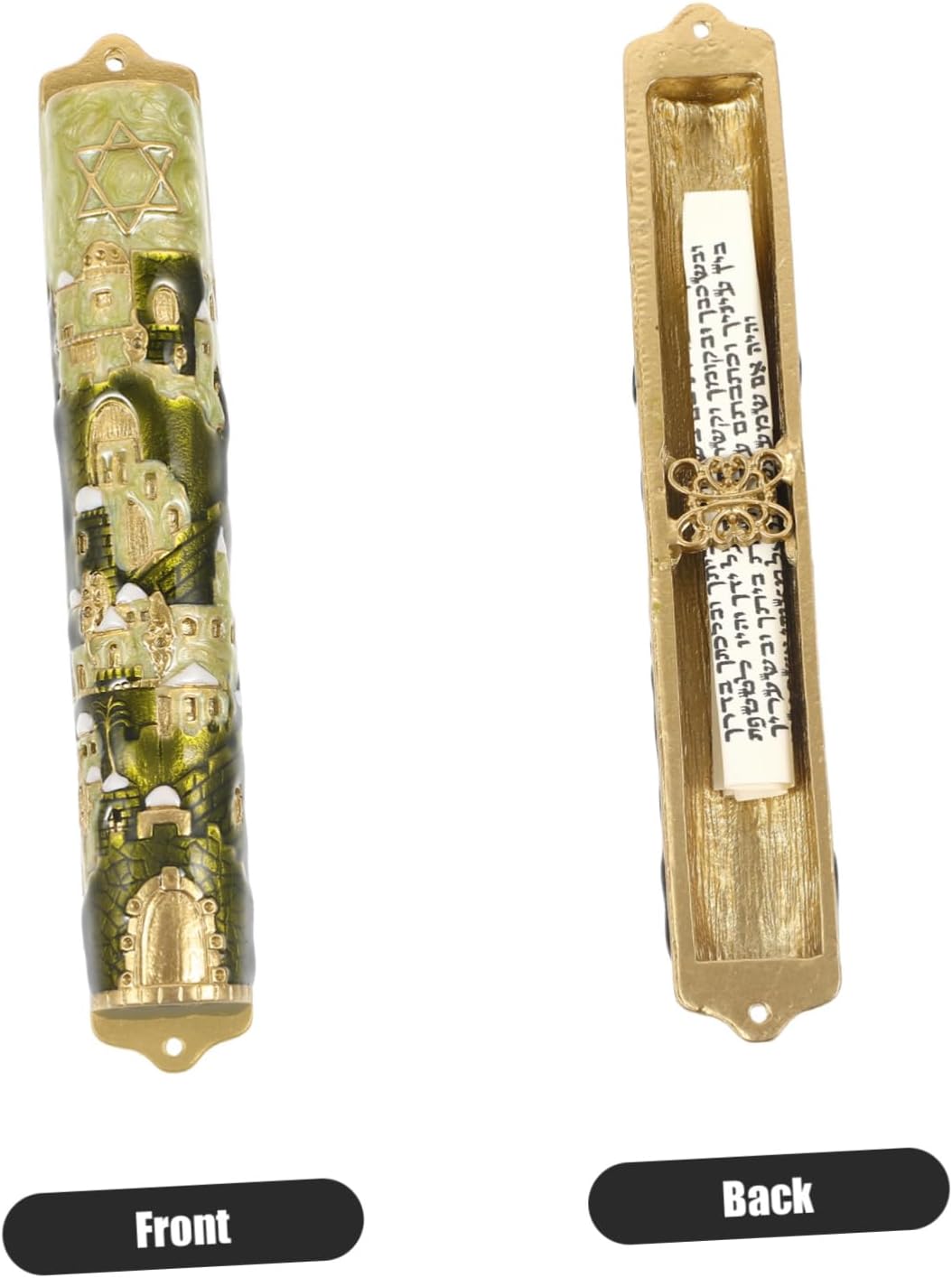 Hanukkah Door Decor Mezuzah Blessing Scroll