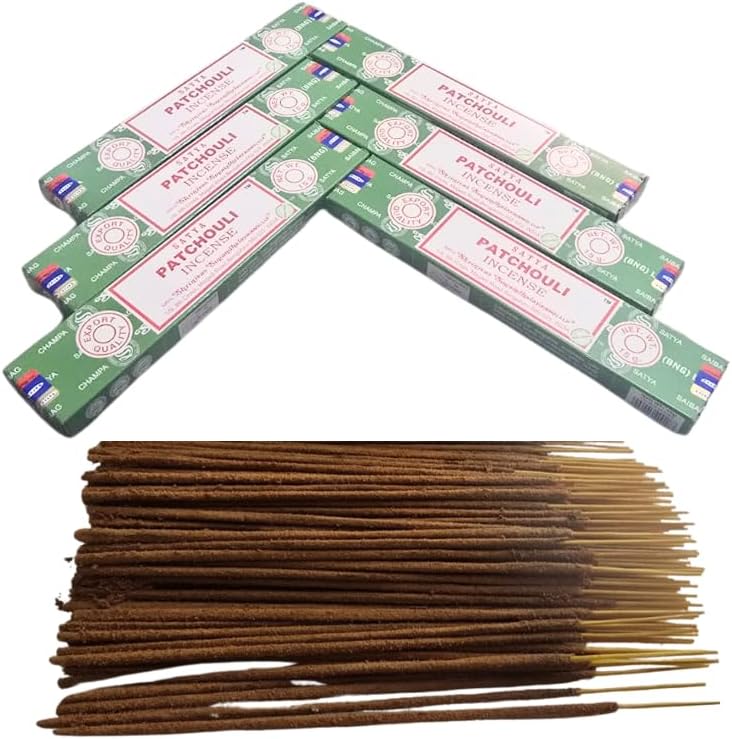 ANKCIENSE Incense Stick Holder with Satya Patchouli Incense