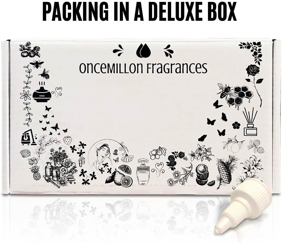 4 Bottles Mix Flowers Concentrated Fragrances 20 Fl Oz Pack
