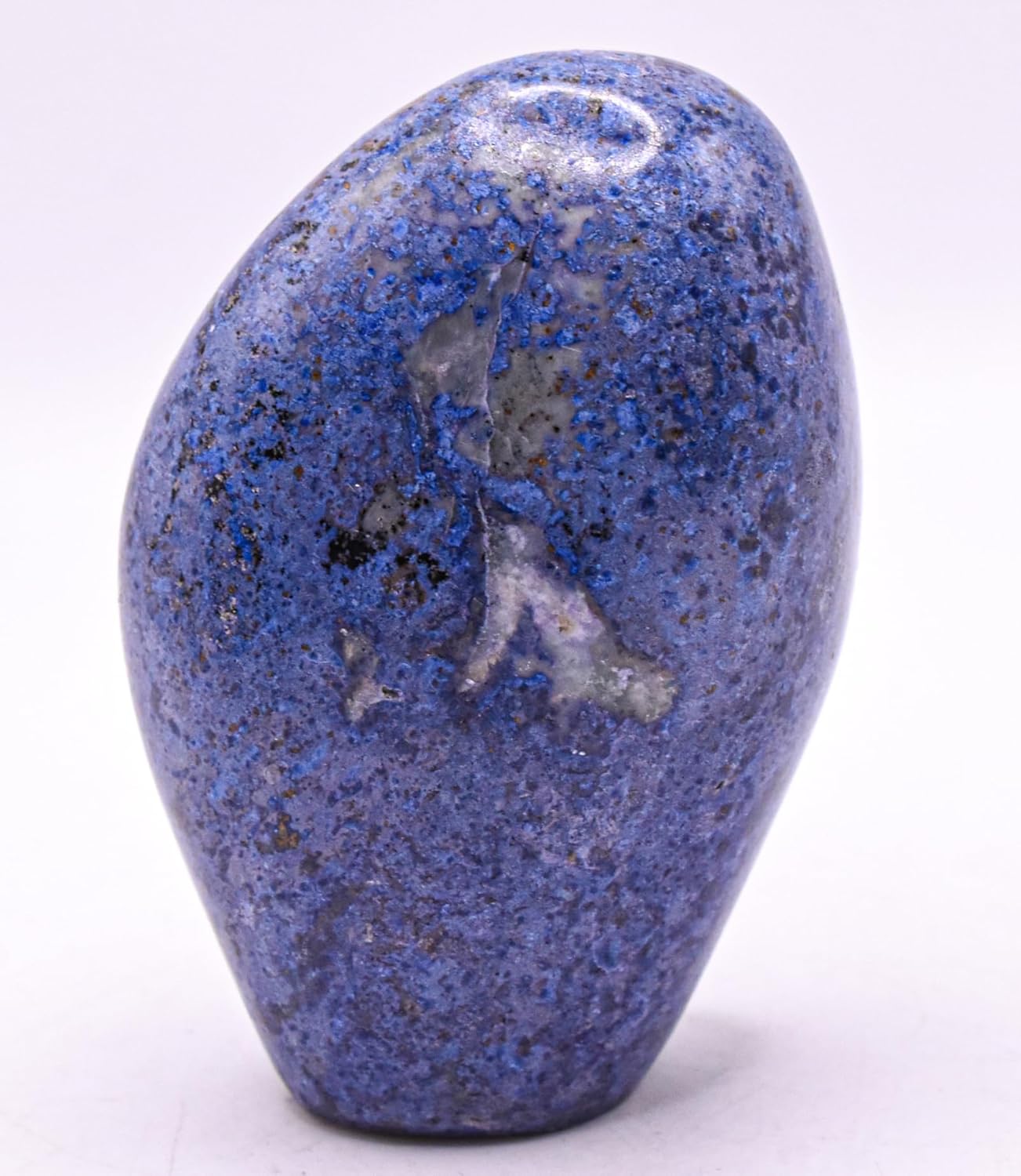 75mm Rich Deep Blue Dumortierite Freeform Crystal - Peru