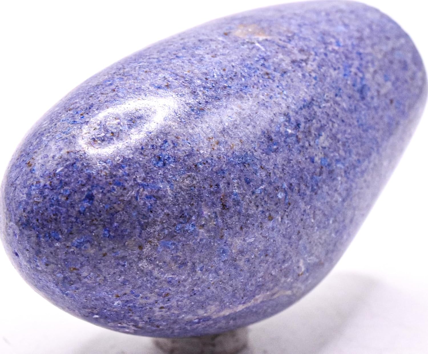 31 Inch Blue Dumortierite Polished Natural Gemstone Decor Specimen