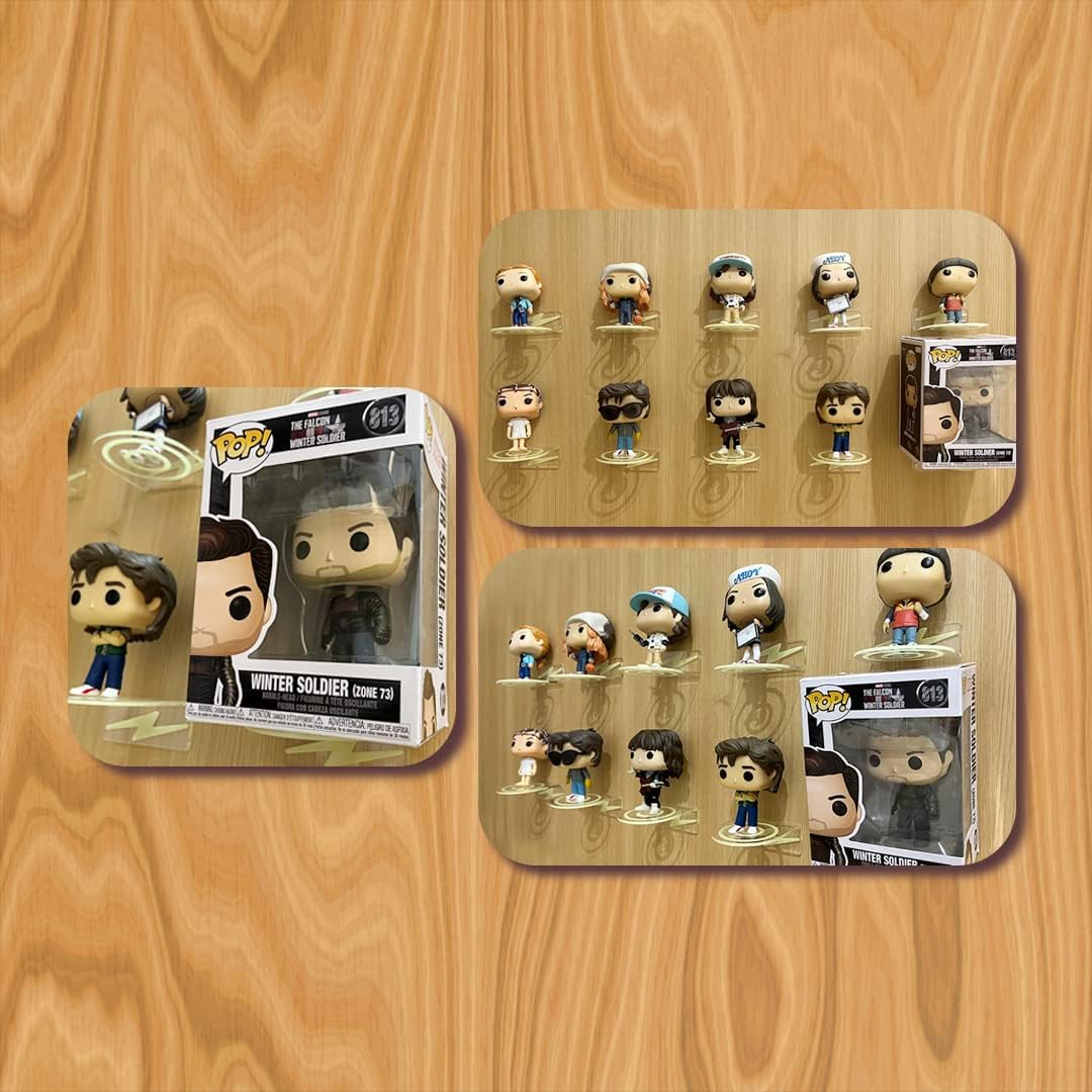 YODAR 10 Pack Floating Shelves for Funko Pop Figures