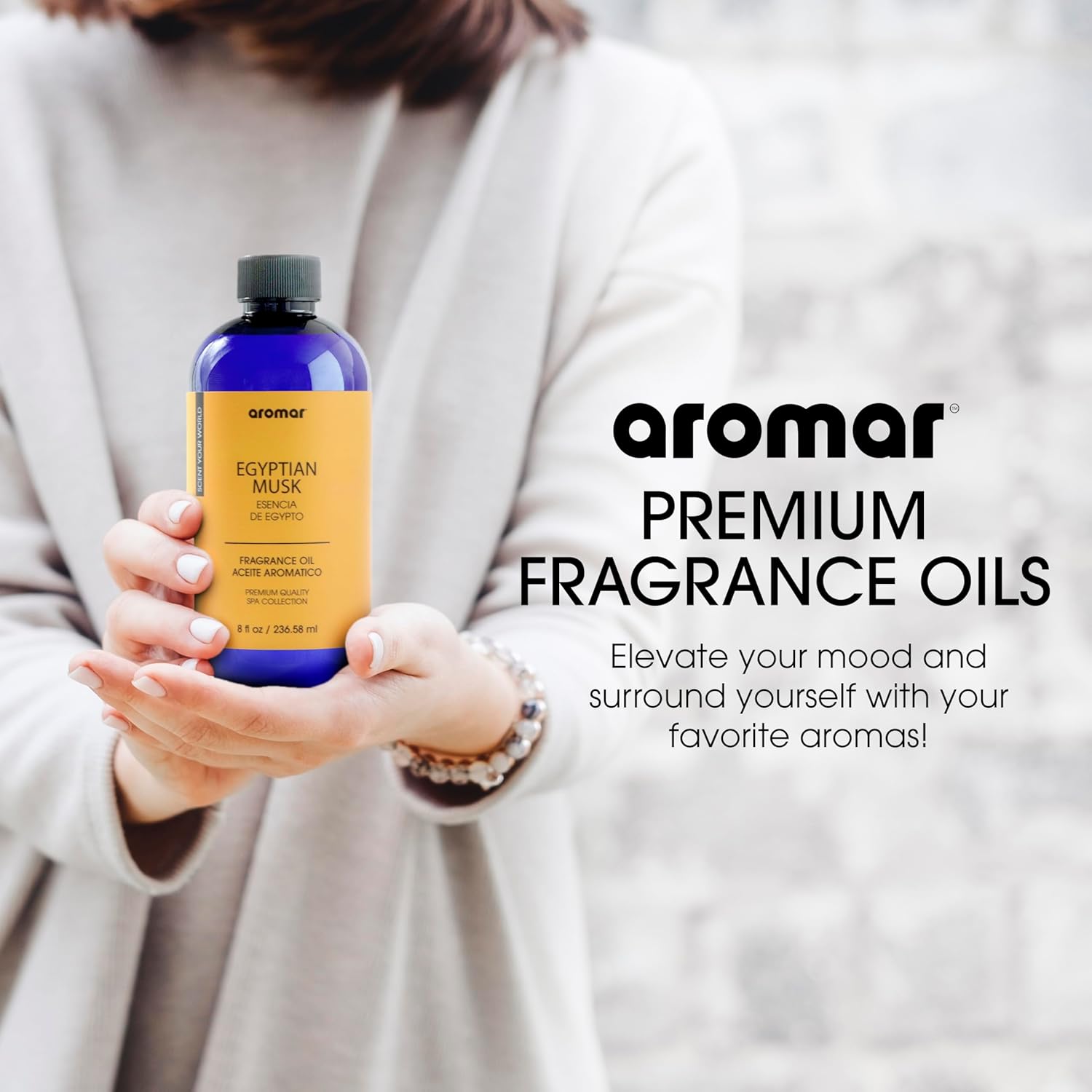 AROMAR Premium Fragrance Oil Egyptian Musk 8oz