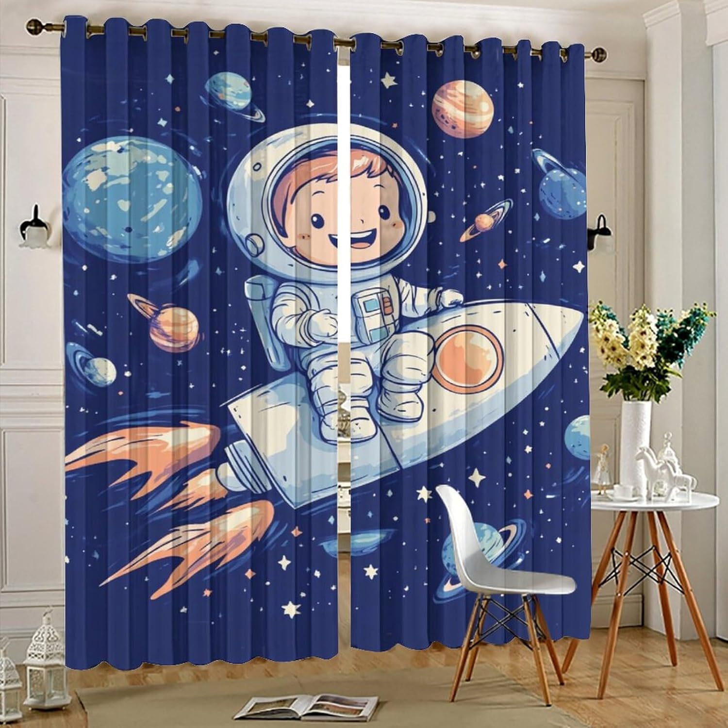 Custom Curtains Set of 2 Panels for Windows